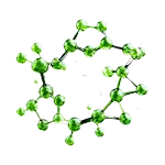 Molecular structure of a natural ingredient in Oradentum dental supplement